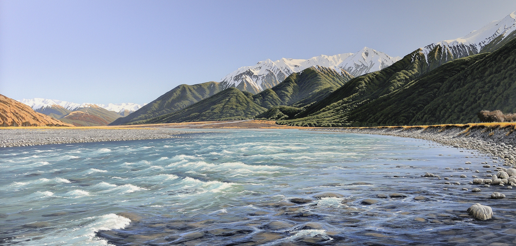 Snow Melt, Waimakariri River